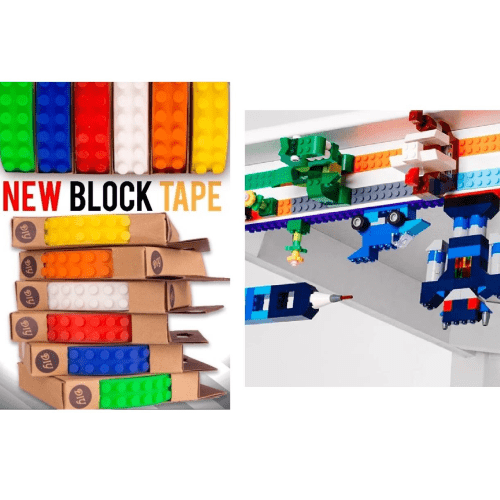 block tape lego