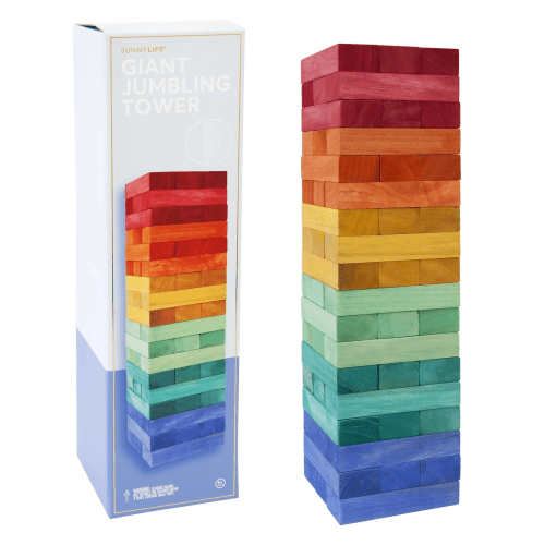 Giant Jumbling Tower (Jenga/Janga) by Sunnylife | Presents of Mind