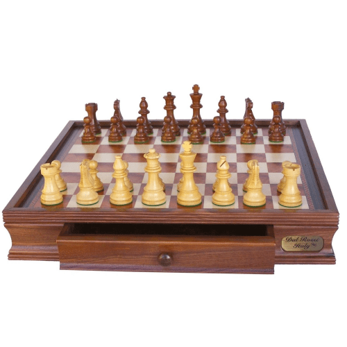 Chess Set Staunton Boxwood/Sheesham 95mm on 20 inch Walnut Finish Chess ...