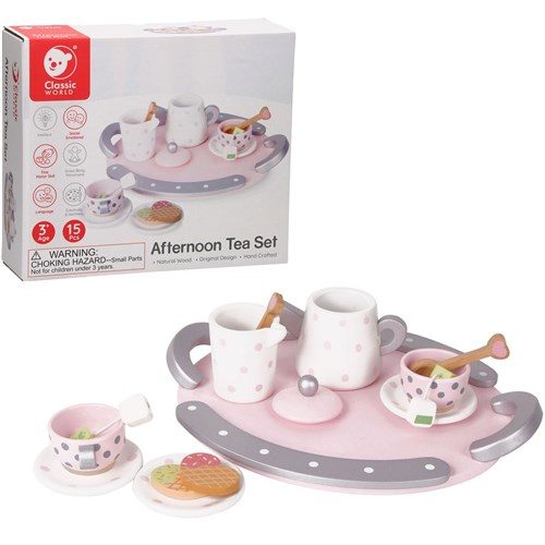 personalised toy tea set