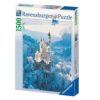 Neuschwanstein Castle In Winter 1500 Piece Puzzle By Ravensburger