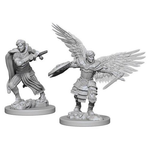 D&D Nolzurs Marvelous Unpainted Miniatures - Aasimar Fighter - Male ...